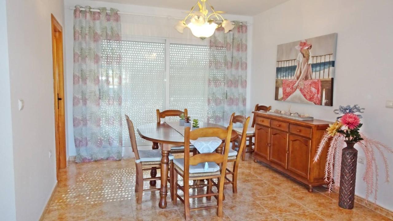 Palmeras En La Playa - Beach House In Oliva Kültér fotó