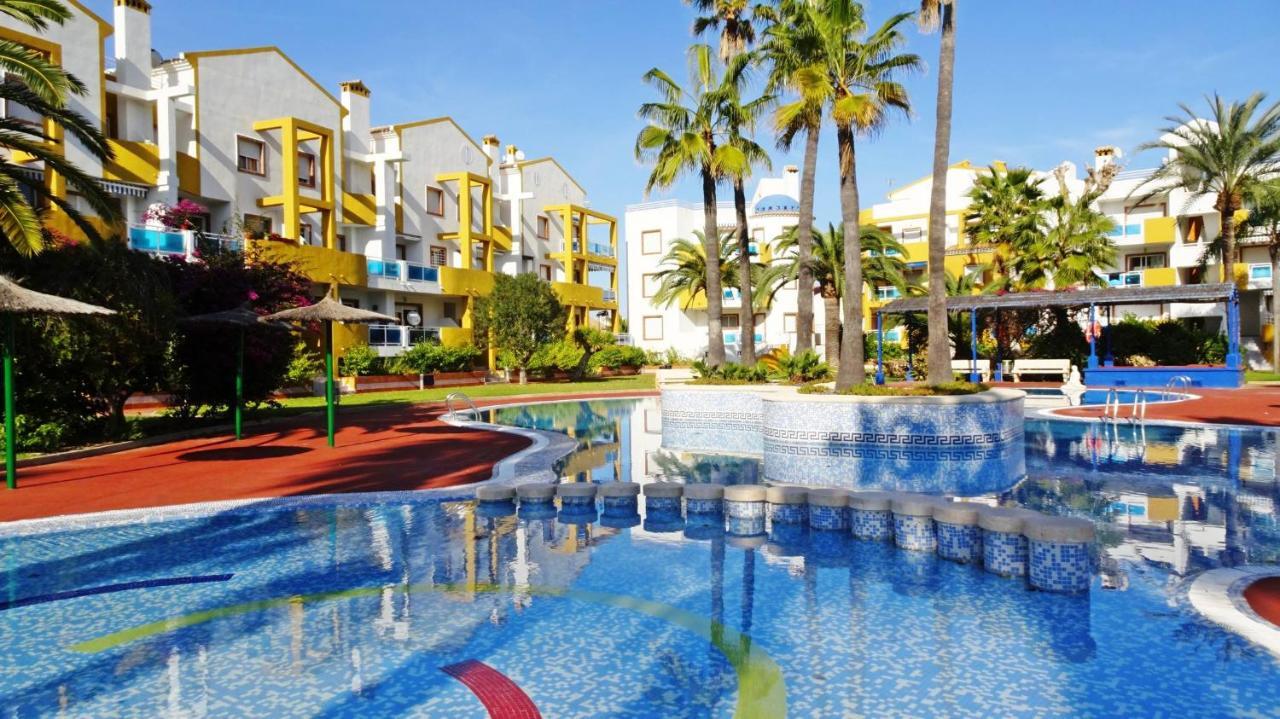 Palmeras En La Playa - Beach House In Oliva Kültér fotó